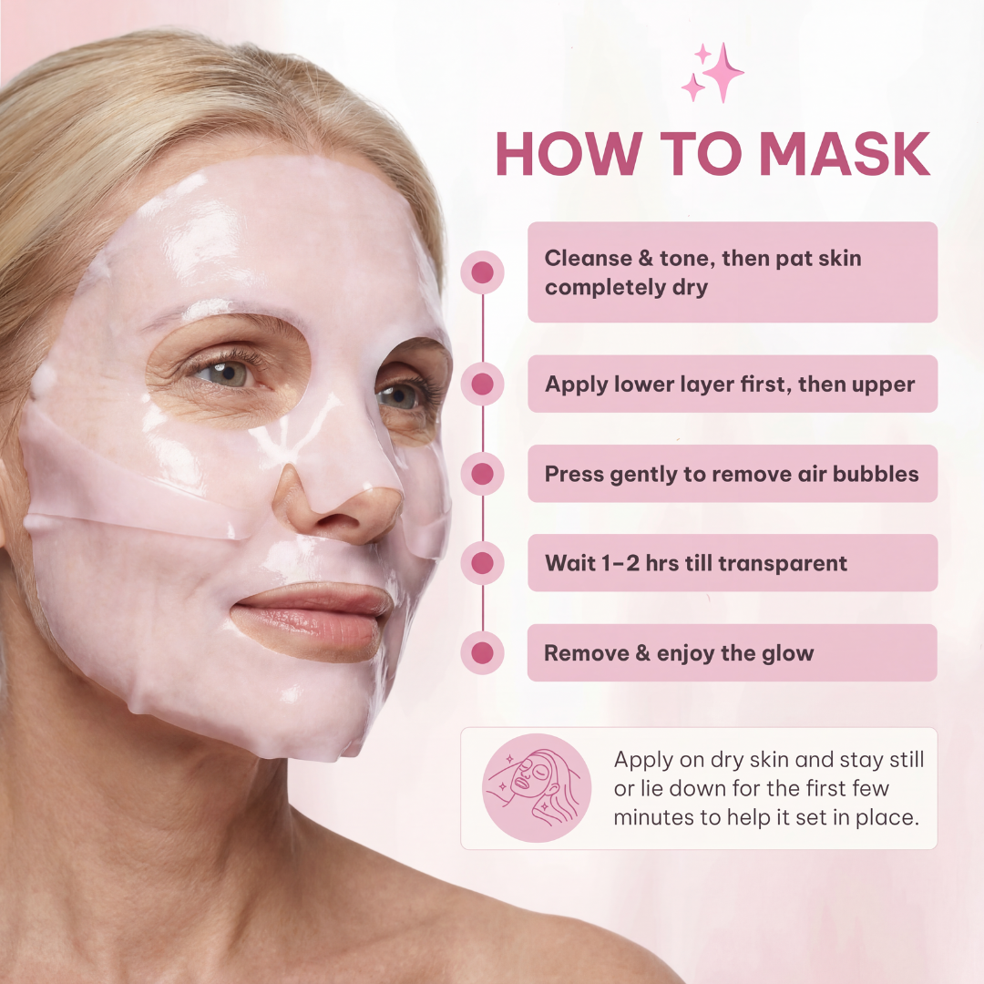 Mascarilla de colágeno PDRN de salmón