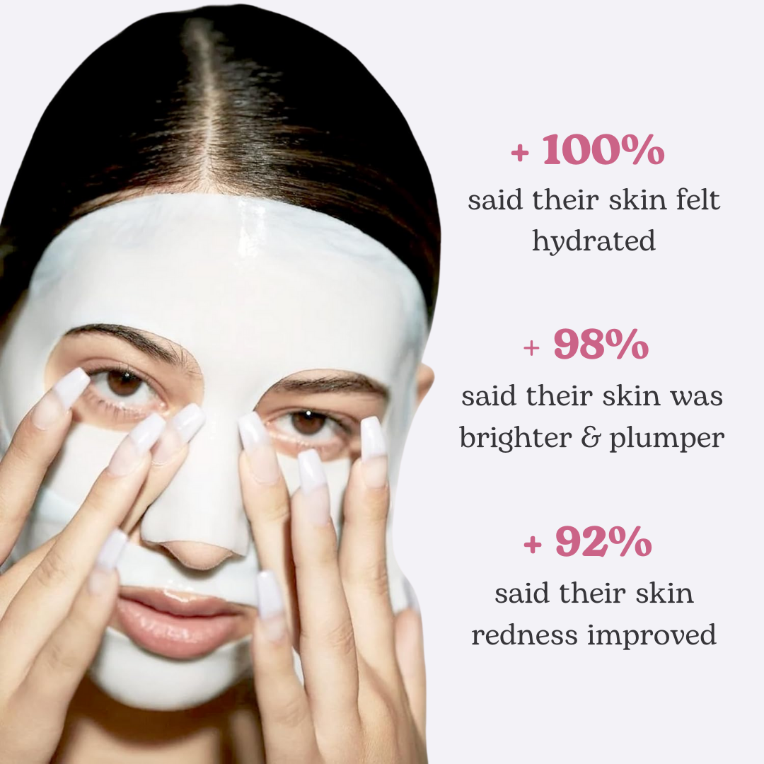 Mascarilla de biocolágeno