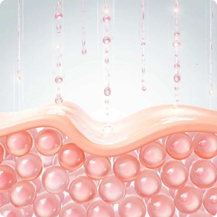 Hydrogel and collagen