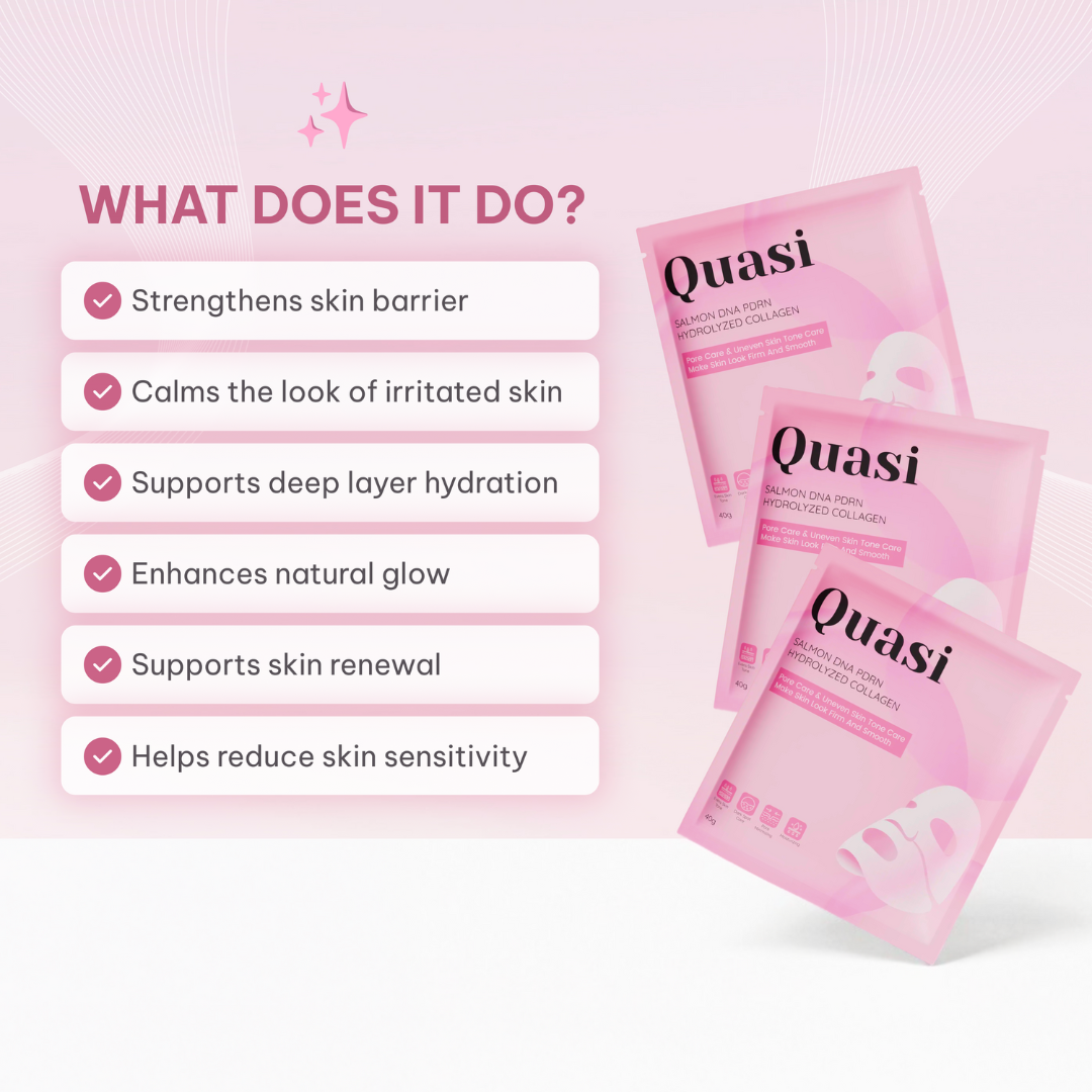 Mascarilla de colágeno PDRN de salmón 