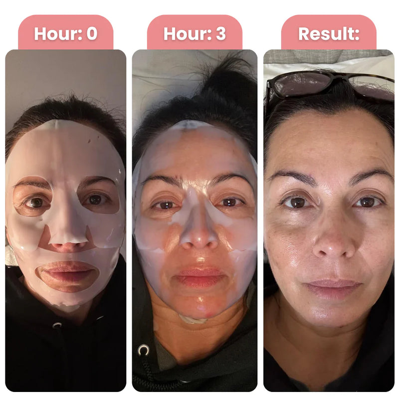 Before/after showing professional confidence transformation