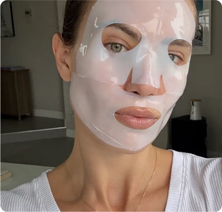 Antes e depois usando a máscara QUASI