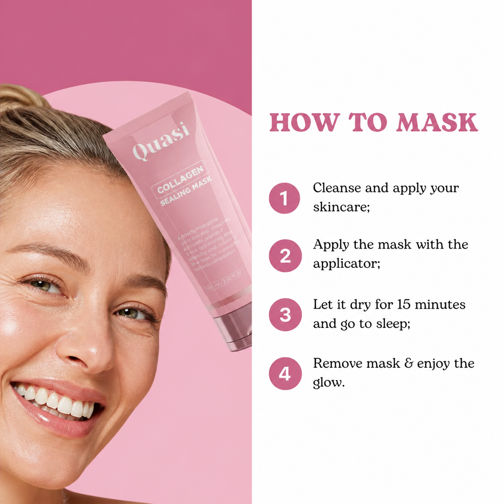 Mascarilla de colágeno sellante de noche