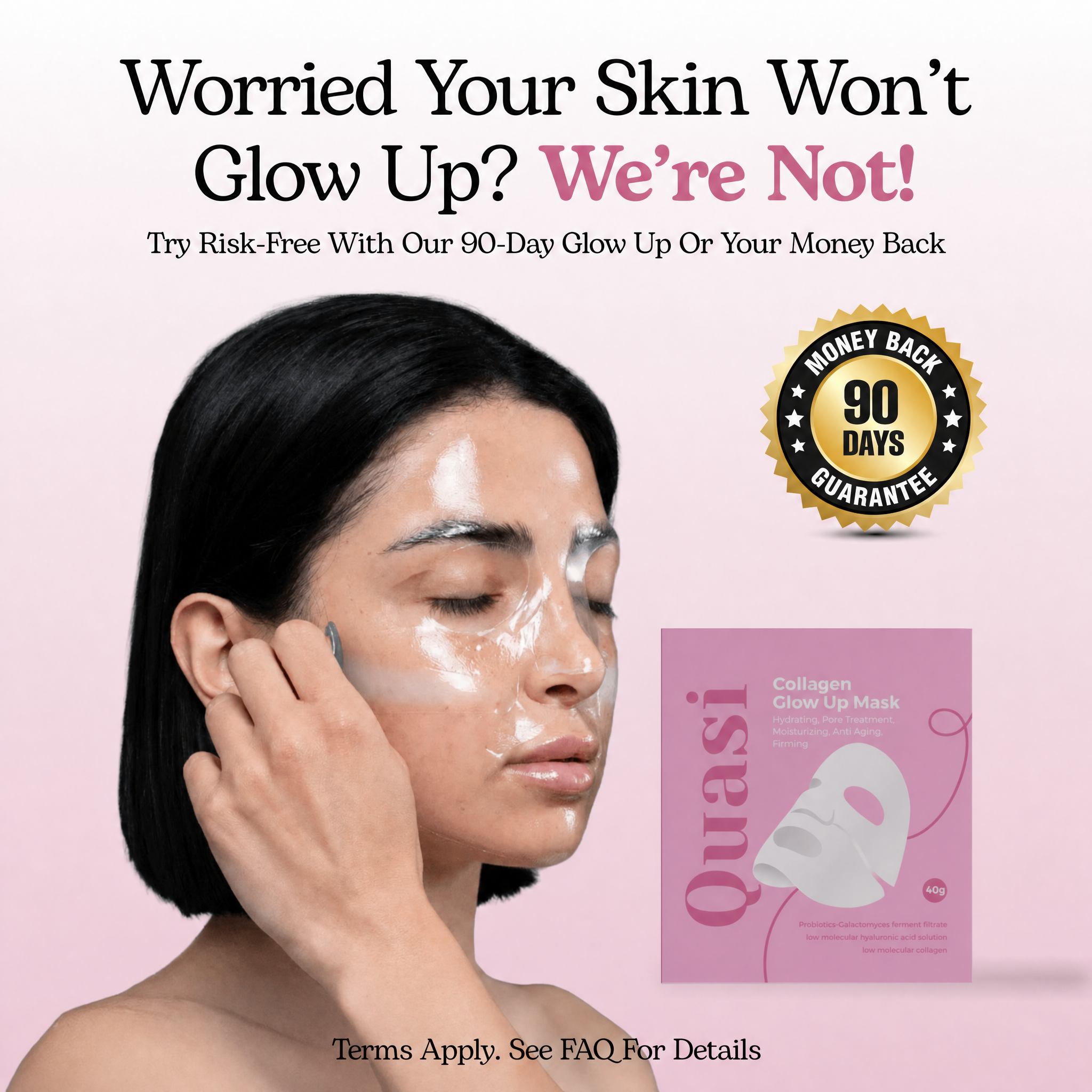 Mascarilla de biocolágeno