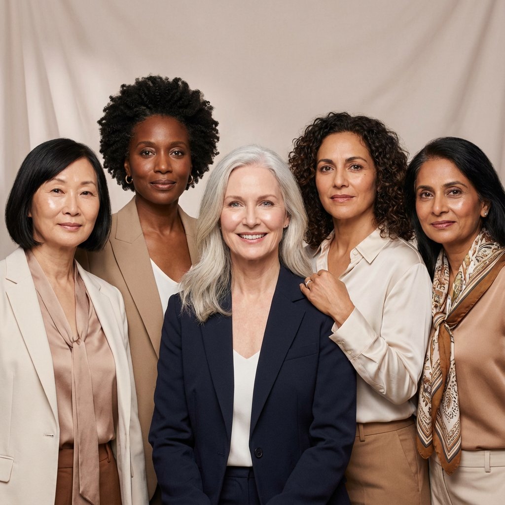 Women over 50 of every skin type